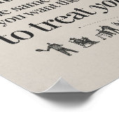 黄金のルール – Luke 6:31ウォールアート ポスター (角)