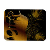 黄金の一角 マグネット (横)