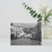 黄金の丘のコテージ，シャフテスベリー，ドーセット，エン ポストカード (スタンド正面)