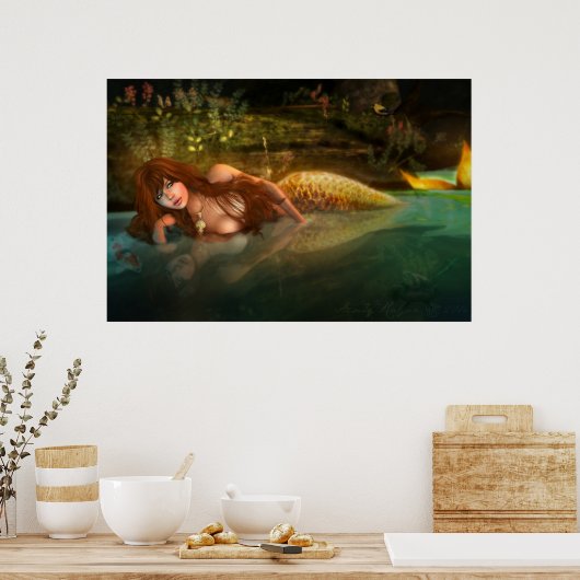 黄金の人魚 ポスター (キッチン)