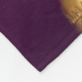 黄金の仏 フリースブランケット (角)