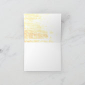 黄金の伝統が文房具を畳んだお礼 サンキューカード (内部)