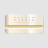 黄金の優雅さ 名札 (正面)