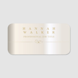 黄金の優雅さ 名札