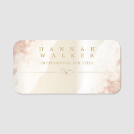 黄金の優雅さ 名札