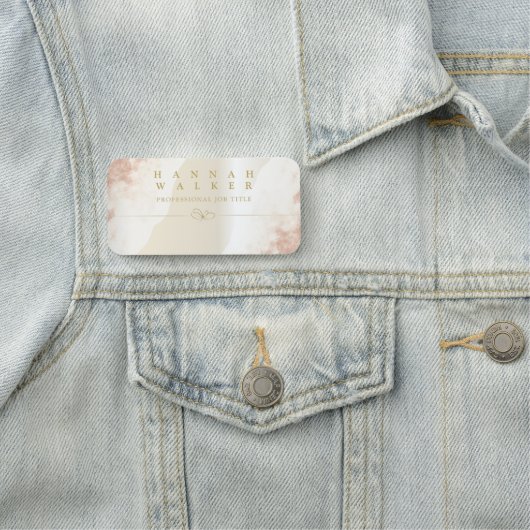 黄金の優雅さ 名札 (インサイチュ)