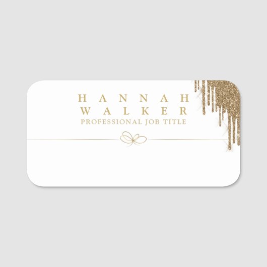 黄金の優雅さ 名札 (正面)