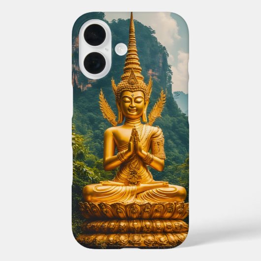 黄金の光に包まれたデーヴァター Case-Mate iPhoneケース (裏面)