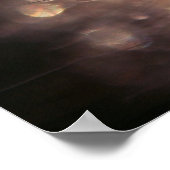 黄金の光に滴るダンダリオンの種 ポスター (角)