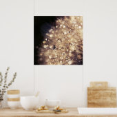 黄金の光に滴るダンダリオンの種 ポスター (キッチン)