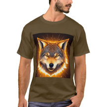 🐺 黄金の光に照らされたラディエントウルフの顔