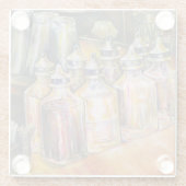 黄金の光のイデオグラフィ ガラスコースター (裏面)