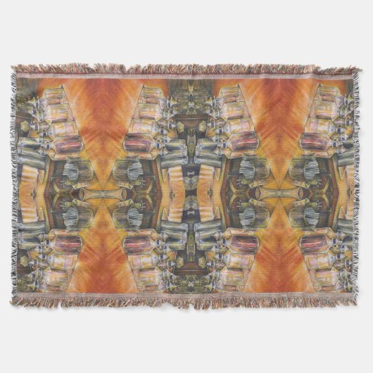 黄金の光のイデオグラフィ スローブランケット (正面)