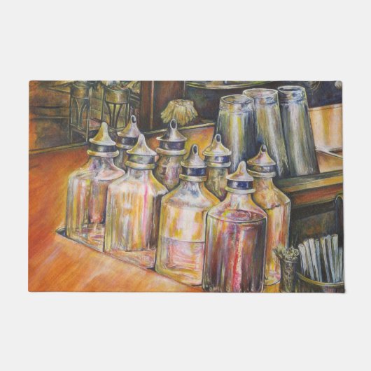 黄金の光のイデオグラフィ ドアマット (正面)