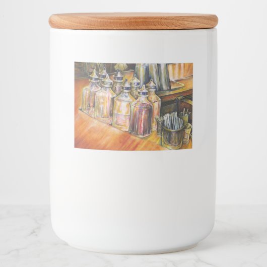 黄金の光の理想像 フードラベル (正面)