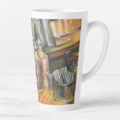 黄金の光の表象 カフェラテマグ (右)