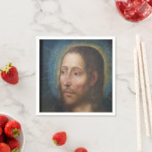 黄金の光背を持つイエス・キリスト スタンダードカクテルナプキン (インサイチュ)