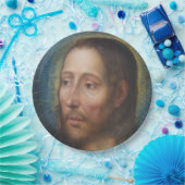 黄金の光背を持つイエス・キリスト ペーパープレート (パーティー)