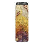 黄金の光背を持つ幾何学的イエスキリスト タンブラー (裏面)