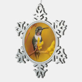 黄金の光 スノーフレークピューターオーナメント (右)