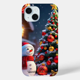 『黄金の冬の不思議の国』 iPhone 15ケース