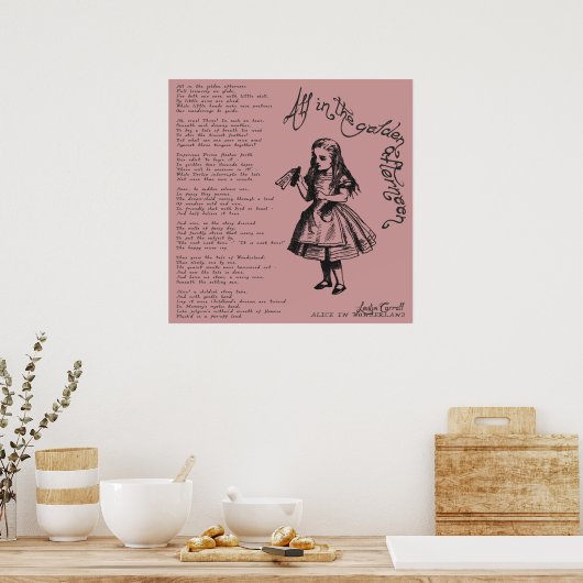 黄金の午後に ポスター (キッチン)