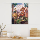 「黄金の午後」ポスター ポスター (キッチン)