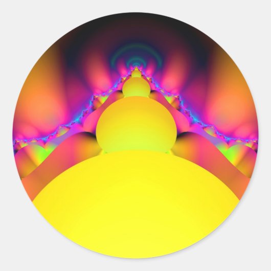 黄金の卵 ラウンドシール (正面)