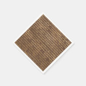 黄金の古代エジプトの模様 スタンダードカクテルナプキン (角)