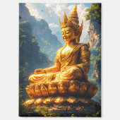 黄金の国の仏陀 マグネット (正面)