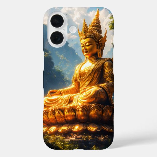 黄金の国の仏陀 Case-Mate iPhoneケース (裏面)