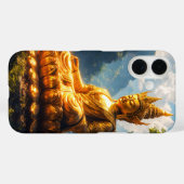 黄金の国の仏陀 Case-Mate iPhoneケース (裏面 (横))