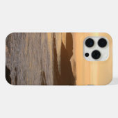 黄金の地平線の海の景色 iPhoneケース (裏面横)