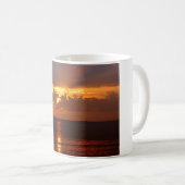 黄金の夕日 コーヒーマグカップ (正面右)