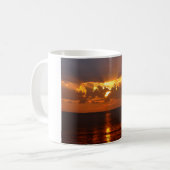 黄金の夕日 コーヒーマグカップ (正面左)
