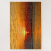 黄金の夕日 ジグソーパズル (縦)