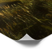 黄金の夕日 ポスター (角)