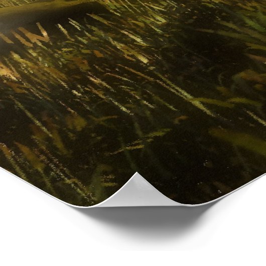 黄金の夕日 ポスター (角)