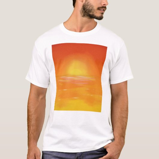 黄金の夕日 Tシャツ (正面)