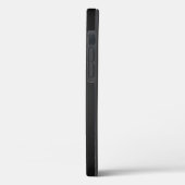 黄金の多角形のロブスタークロウフィッシュの黒 Case-Mate iPhoneケース (裏面 / 左)