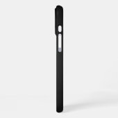 黄金の多角形のロブスタークロウフィッシュの黒 iPhoneケース (左側面)