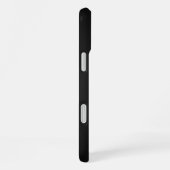 黄金の多角形のロブスタークロウフィッシュの黒 iPhoneケース (右側面)