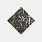 黄金の大理石 スタンダードカクテルナプキン (角)