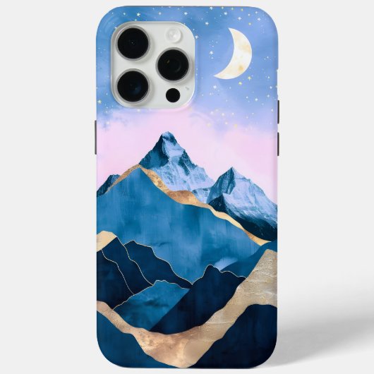 黄金の天頂の水色 Case-Mate iPhoneケース (裏面)