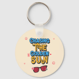 黄金の太陽を追う キーホルダー