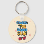 黄金の太陽を追う キーホルダー (裏面)