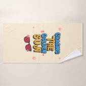 黄金の太陽を追う バスタオル (バスタオル)