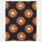 黄金の太陽1 フリースブランケット (正面)