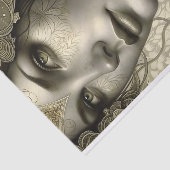 黄金の女神の芸術のデコページ 薄葉紙 (詳細)