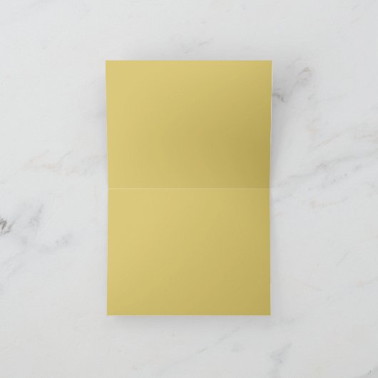 黄金の妖精結婚の森 サンキューカード (内部)